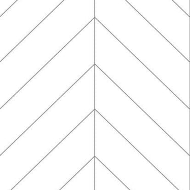 Fibo Urban Denver White Chevron Wall Panel